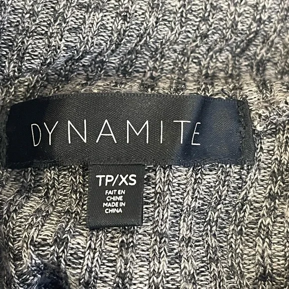 Dynamite Ribbed Knit Sweater Dress XS - Picture 3 of 4